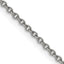 Stainless Steel Cable Chain Necklace 2.3mm