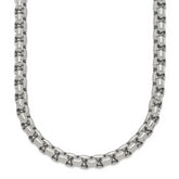 Chisel Stainless Steel Polished 24 inch Fancy Box Chain