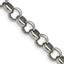 Stainless Steel Rolo Chain Necklace 8mm