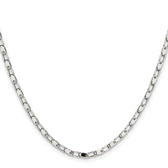 Chisel Stainless Steel Polished 22 inch Fancy Link Chain