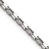 Chisel Stainless Steel Polished 22 inch Fancy Link Chain
