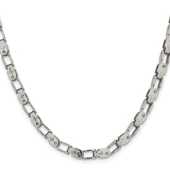 Chisel Stainless Steel Polished 22 inch Fancy Link Chain