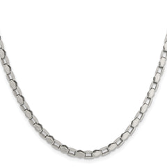 Stainless Steel Polished Fancy Link 22in Chain
