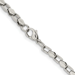 Stainless Steel Polished Fancy Link 22in Chain