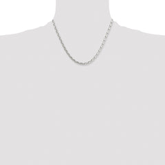 Stainless Steel Polished Fancy Link 18in Chain