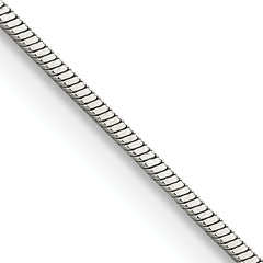 Chisel Stainless Steel Polished 1.5mm Square Snake 22 inch Chain