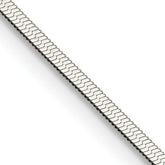 Chisel Stainless Steel Polished 2.3mm 22 inch Herringbone Chain