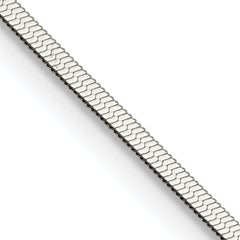 Chisel Stainless Steel Polished 2.3mm 22 inch Herringbone Chain