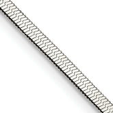 Chisel Stainless Steel Polished 3.3mm 22 inch Herringbone Chain
