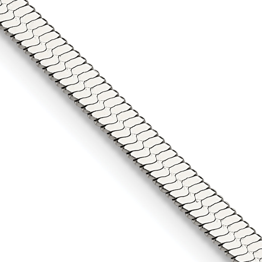 Chisel Stainless Steel Polished 3.90mm 22 inch Herringbone Chain