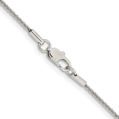 Chisel Stainless Steel Polished 1.7mm 22 inch Cyclone Chain