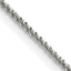 Chisel Stainless Steel Polished 1.7mm Cyclone Chain