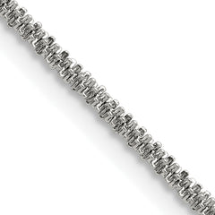 Chisel Stainless Steel Polished 2.2mm 22 inch Cyclone Chain