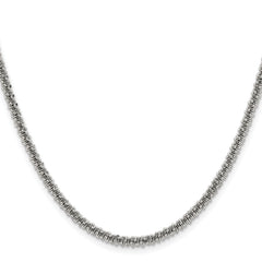 Chisel Stainless Steel Polished 3.3mm 22 inch Cyclone Chain