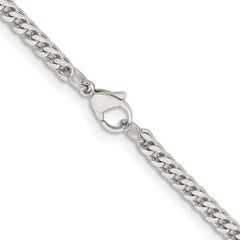 Chisel Stainless Steel Polished 3mm 22 inch Franco Chain