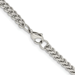 Chisel Stainless Steel Polished 4mm 22 inch Franco Chain