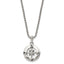 Chisel Compass Necklace in Stainless Steel, 22 Inch - Sophia Jewelers
