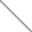 Polished Stainless Steel Box Chain Necklace 1.5mm