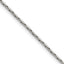 Polished Stainless Steel Box Chain Necklace 1.7mm