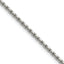 Polished Stainless Steel Box Chain Necklace 1.7mm 18in