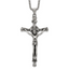 Polished INRI Stainless Steel Rolo Chain Necklace
