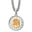 Polished Gold-Tone Stainless Steel Necklace