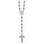 Polished Red Cubic Zirconia Stainless Steel Necklace 4.35mm
