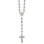 Polished Red Cubic Zirconia Stainless Steel Necklace 4.35mm 21in