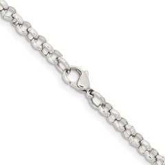 Chisel Stainless Steel Polished 4.6mm 24 inch Rolo Chain
