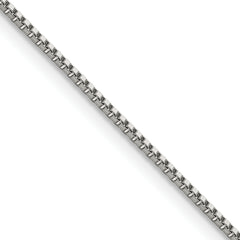 Chisel Stainless Steel Polished 1.2mm 18 inch Box Chain