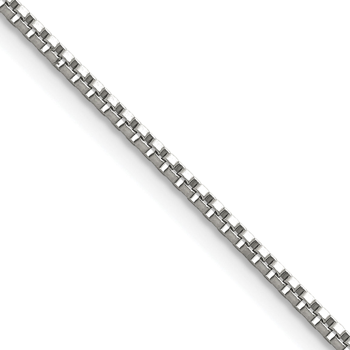 Chisel Stainless Steel Polished 1.5mm 20 inch Box Chain