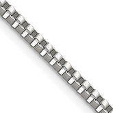 Chisel Stainless Steel Polished 2.4mm 22 inch Box Chain