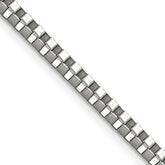 Chisel Stainless Steel Polished 3.2mm 24 inch Box Chain