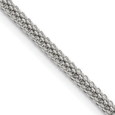 Chisel Stainless Steel Polished 3.2mm 24 inch Bismark Chain