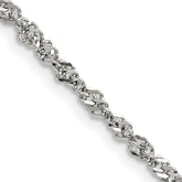 Chisel Stainless Steel Polished 3mm 20 inch Singapore Chain