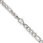 Chisel Stainless Steel Polished 6.3mm Figaro Chain