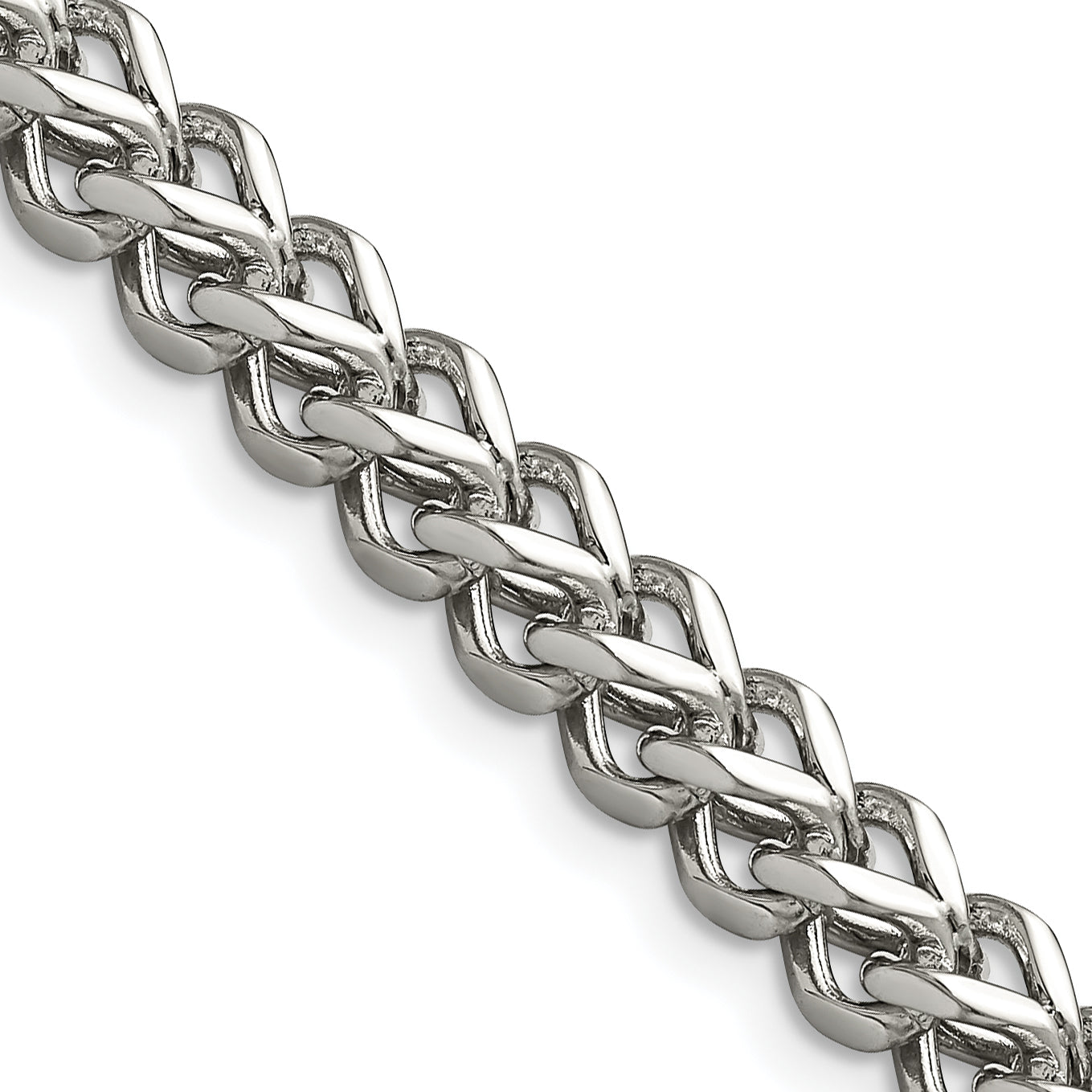 Chisel Stainless Steel Polished 5.5mm 22 inch Franco Chain