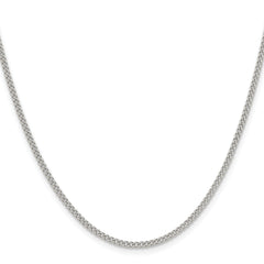 Chisel Stainless Steel Polished 2.25mm 22 inch Round Curb Chain