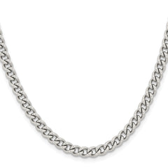 Chisel Stainless Steel Polished 5.3mm 24 inch Round Curb Chain
