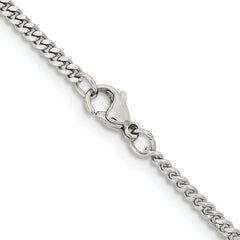 Chisel Stainless Steel Polished 3mm 24 inch Curb Chain
