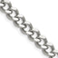 Men's Stainless Steel Curb Chain Necklace 7.5mm