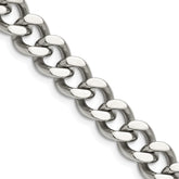 Chisel Stainless Steel Polished 11.5mm 22 inch Curb Chain