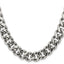 Chisel Stainless Steel Polished 13.75mm Curb Chain