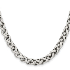 Chisel Stainless Steel Polished 20 inch Spiga Necklace
