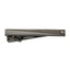 Men's Gunmetal Brushed and Polished Cubic Zirconia Stainless Steel Tie Bar