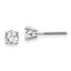 14kw .70ct SI3 G-I Diamond Stud Thread on/off Post Earrings