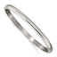 Chisel Bangle Bracelet in Titanium, 5mm Hinged, 6.8 Inch - Sophia Jewelers