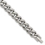 Curb Chain Bracelet in Titanium, 10mm, 9 Inch - Sophia Jewelers