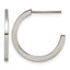 Polished Titanium Hoop Earrings 20.3mm