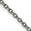 Titanium Cable Chain Necklace 2.9mm